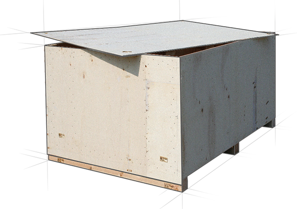 Dřevěné přepravní boxy