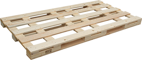 One-off pallet with IPPC certification