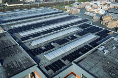 Fotovoltaické panely ve VA Dvorec 2022