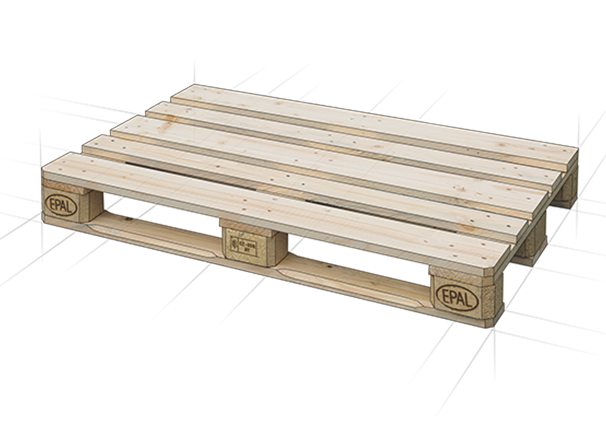 Europallets with IPPC certificate