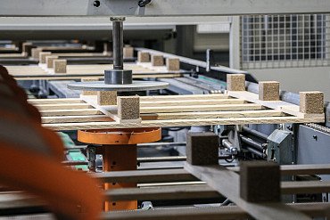 Dřevěná paleta - výroba