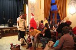 Mikulášská párty s tradiční nadílkou ve společenském sále Švejk resturantu v Nepomuku 1.12.2012. 