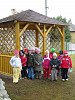 Altán pro MŠ Dvorec / Altan für Kindergarten Dvorec / Summer house for the nursery in Dvorec / Беседка для детского сада Дворец