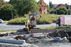 26/06/2020 Výstavba supermarketu BILLA v Nepomuku