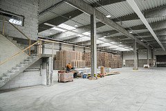 05/2021 Stavba výrobní haly D7 ve VA Dvorec