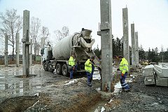 02/2021 Výstavba objektu centrální údržby ve VA Dvorec