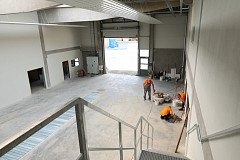 08/2021 Výstavba objektu centrální údržby ve VA Dvorec