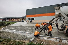 10/2021 Výstavba objektu centrální údržby ve VA Dvorec