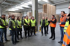 Setkání Společenstva dřevozpracujících podniků 5. 11. 2021 v areálu KLAUS Timber ve Dvorci