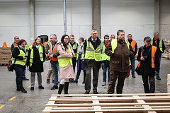 Setkání Společenstva dřevozpracujících podniků 5. 11. 2021 v areálu KLAUS Timber ve Dvorci