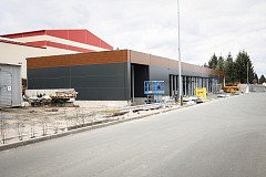 Duben 2022 - Výstavba retailových prodejen v areálu supermarketu BILLA v Nepomuku.