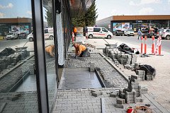 Květen 2022 - Výstavba retailových prodejen v areálu supermarketu BILLA v Nepomuku.