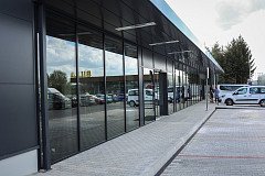 Květen 2022 - Výstavba retailových prodejen v areálu supermarketu BILLA v Nepomuku.