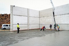 12/2021 Stavba nového zásobníku na štěpku v Drahkově