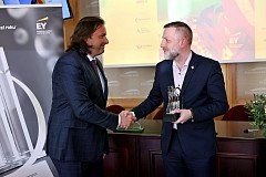 Marcel Klaus se stal vítězem krajského kola soutěže Podnikatel roku 2022
