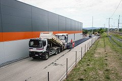 06/2023 Výstavba pilnice Dvorec 2022-2023