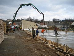 Stavba haly CAPE / Bau der Halle CAPE / CAPE factory building construction / Строительство цеха CAPE