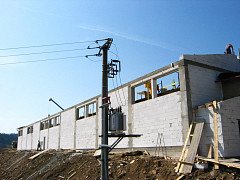 Stavba haly CAPE / Bau der Halle CAPE / CAPE factory building construction / Строительство цеха CAPE