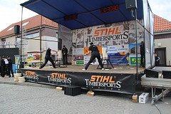 V sobotu 21.4.2012 jsme byli generálním partnerem dřevorubecké soutěže Stihl Timbersports 2012, která se konala na náměstí v Nepomuku. 