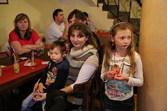 Mikulášská párty s nadílkou 7. 12. 2014 ve Švejk restaurantu U zeleného stromu v Nepomuku.