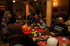 Mikulášská párty s nadílkou 7. 12. 2014 ve Švejk restaurantu U zeleného stromu v Nepomuku.