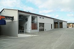 Dokončené centrum pro zpracování odpadu s výkonným kotlem Fiedler v roce 2017.