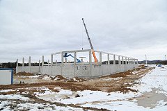 02/2019 Výstavba výrobního areálu ve Dvorci