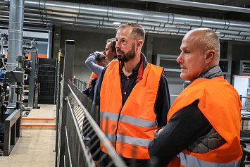 Návštěva z hokejového klubu HC Plzeň, Jan Šmucler a Martin Straka ve VA Dvorec 9. 9. 2024