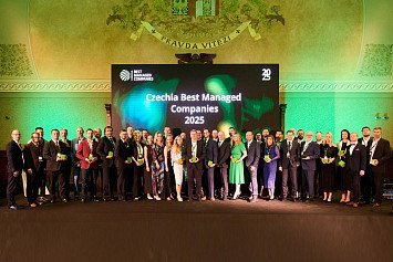 Slavnostní vyhlášení výsledků Czechia Best Managed 29. 5. 2025 v Praze