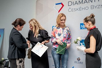 Slavnostní předávání ocenění Diamanty českého byznysu 3. 6. 2025 v Chotíkově