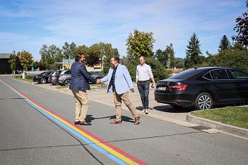 Návštěva ministra kultury Martina Baxy 4. 9. 2025