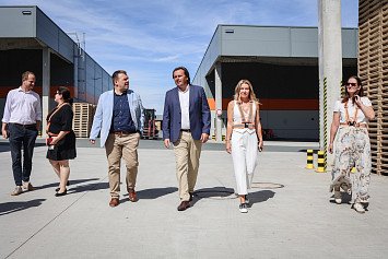 Návštěva ministra kultury Martina Baxy 4. 9. 2025
