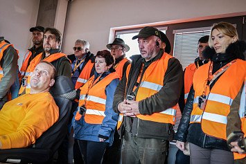 Návštěva českých nestátních vlastníků lesů ve Dvorci 23. 10. 2025