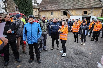 Dobrovolnická brigáda na Zelené Hoře 22. 11. 2025