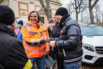 Dobrovolnická brigáda na Zelené Hoře 22. 11. 2025