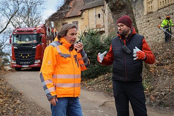 Dobrovolnická brigáda na Zelené Hoře 22. 11. 2025