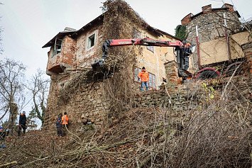 Dobrovolnická brigáda na Zelené Hoře 22. 11. 2025