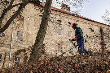 Dobrovolnická brigáda na Zelené Hoře 22. 11. 2025