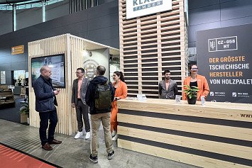 KLAUS Timber na veletrhu LogiMAT 2026