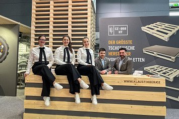 KLAUS Timber na veletrhu LogiMAT 2026