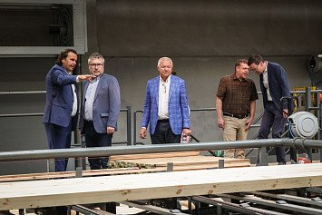 Návštěva ministra zemědělství ve Dvorci 28. 5. 2026