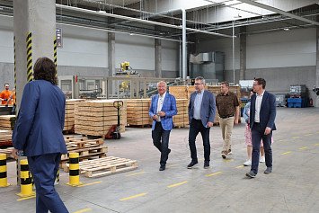 Návštěva ministra zemědělství ve Dvorci 28. 5. 2026