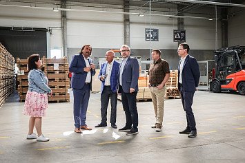 Návštěva ministra zemědělství ve Dvorci 28. 5. 2026