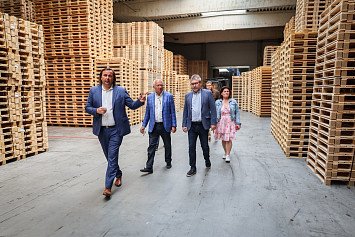 Návštěva ministra zemědělství ve Dvorci 28. 5. 2026