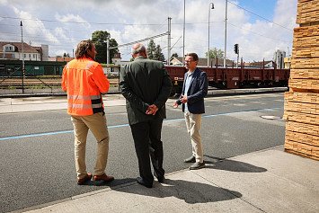 Generální ředitel Lesů České republiky na návštěvě ve Dvorci 1. 6. 2026